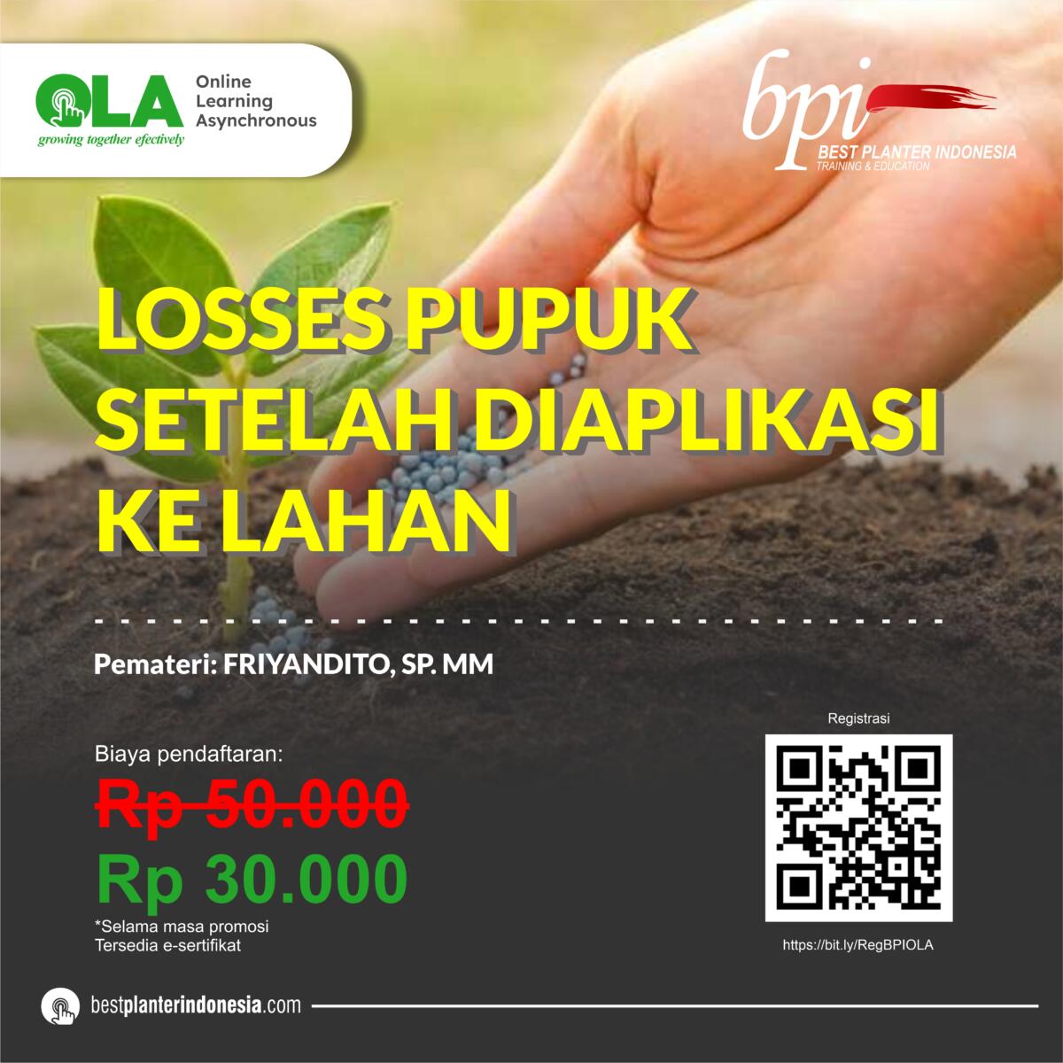 Online learning asynchronous best planter indonesia